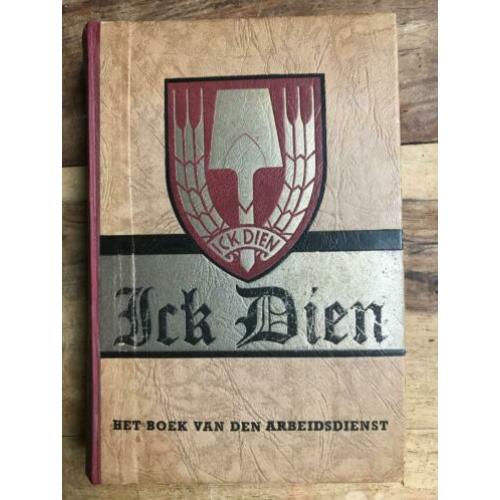 Boek van den arbeidsdienst Ick Dien