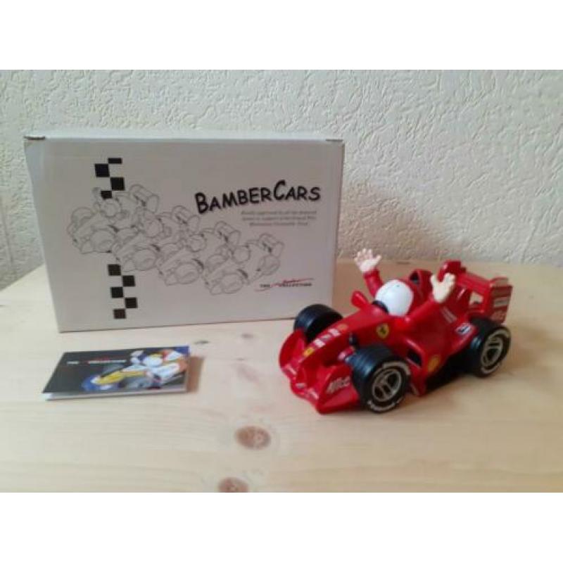 BamberCars Ferrari F1 rood met doos en boekje