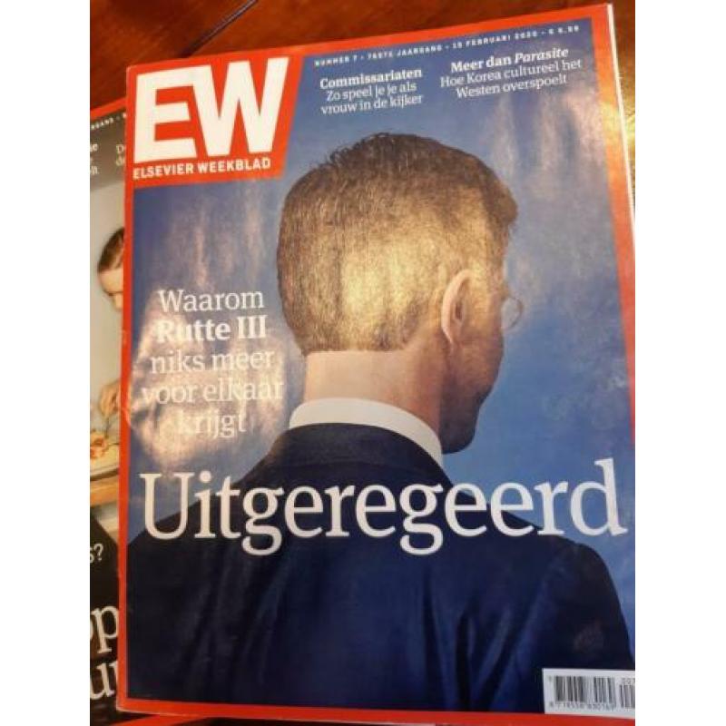 6x tijdschriften EW Elsevier bijna nieuw