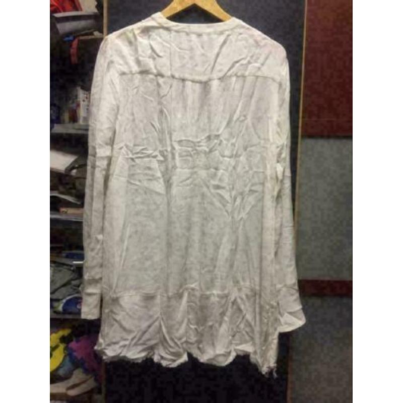 Wit dames blouse, maat: l/xl