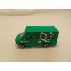 Chevrolet transporter bus National Car Rental Matchbox groen