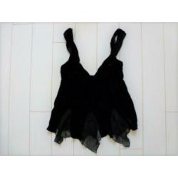 Per Chi Magic zwarte fluwelen top mt 36/ S