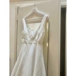 Vintage trouwjurk maat 38