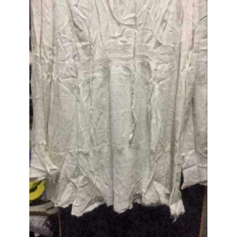 Wit dames blouse, maat: l/xl