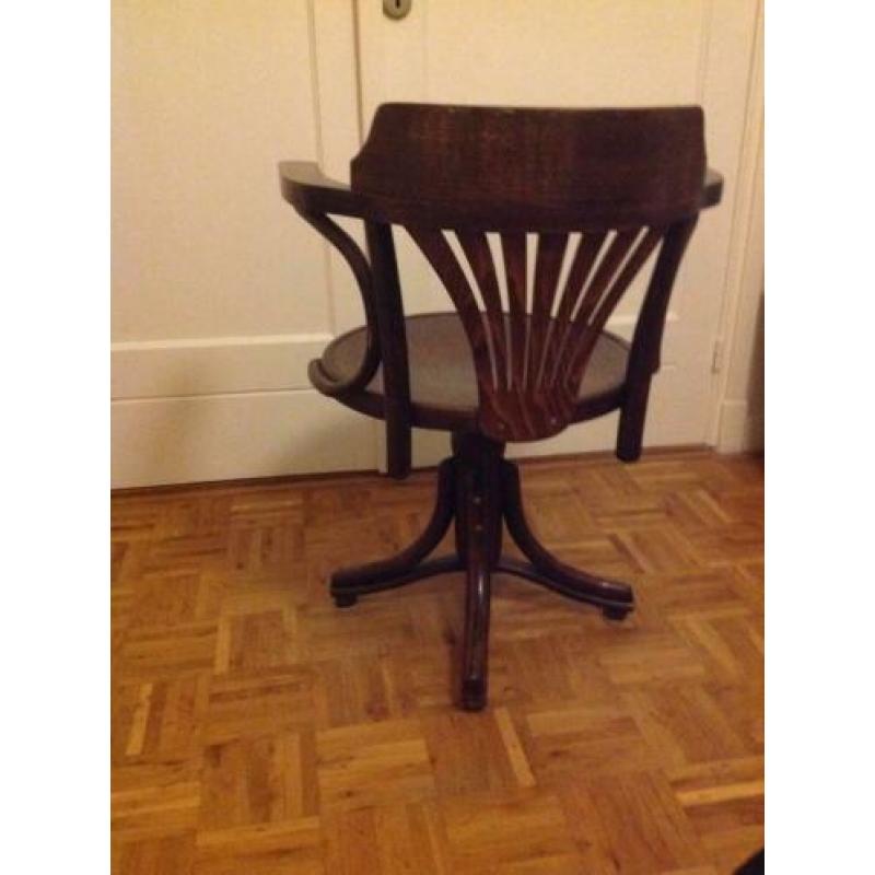 Thonet (-stijl) bureaustoel