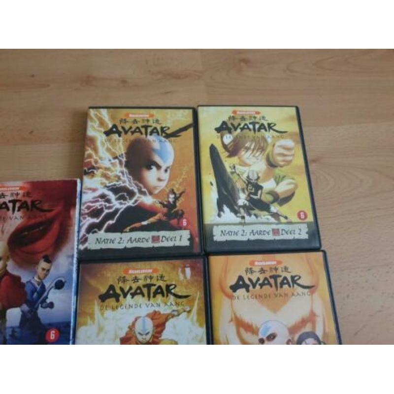Avatar dvd water aarde natie 1 2 serie legende aang