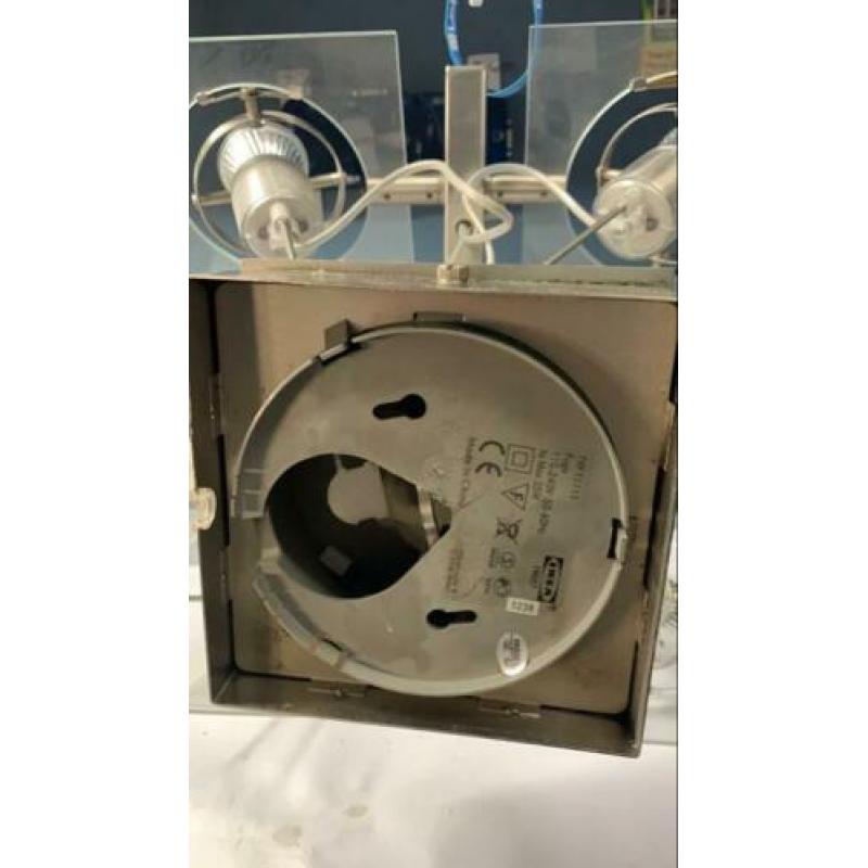 Halogeenlamp spotjes plafond lamp IKEA 19057 Fuga 4x35w