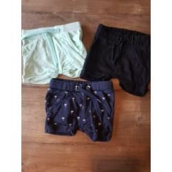 Diverse zomerkleding maat 56 en 62