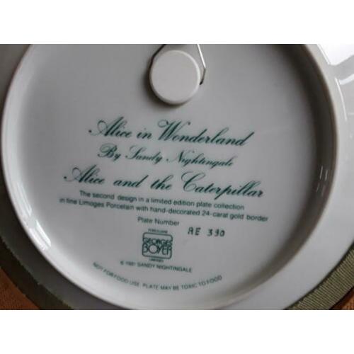Wandbord Alice in wonderland