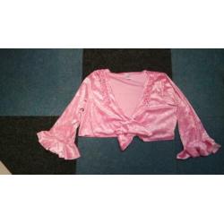 Roze blouse mt 44