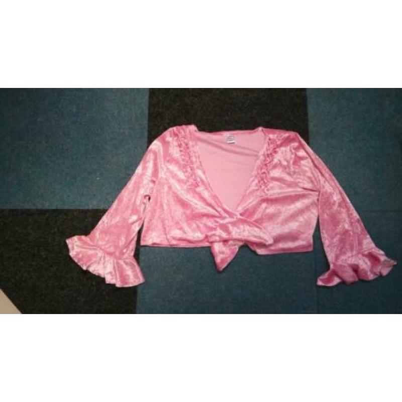 Roze blouse mt 44