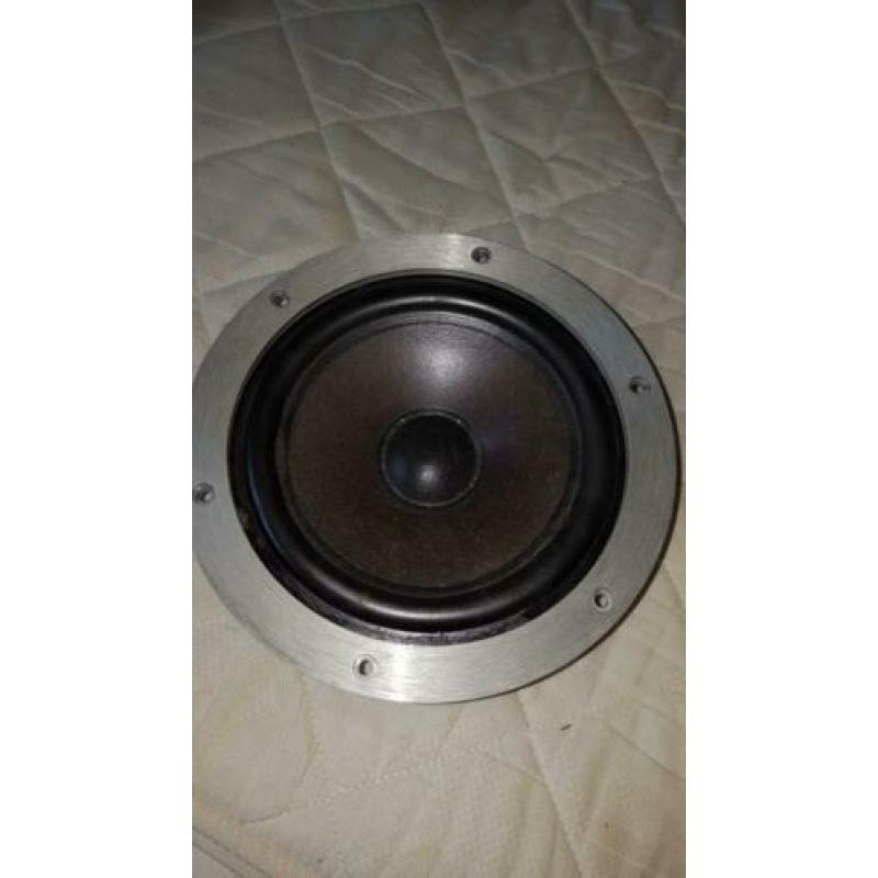 Te koop: twee mooie woofers met mooie sierringen,