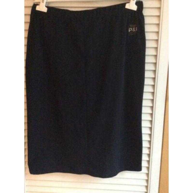 Penn&Ink travelstof rok. Maat 40