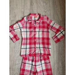Nieuw! Pyjama van de Hema 134, roze,wit,glitter