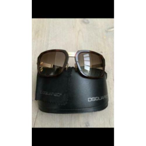 Dsquared2 zonnebril Chique uitvoering met goud kleur details