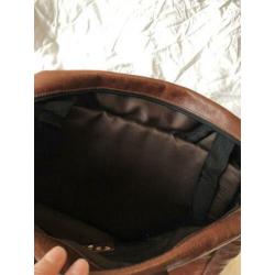 Leren laptop tas