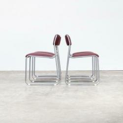 70s Vintage Design Stoel "SE09" - 't Spectrum set/4