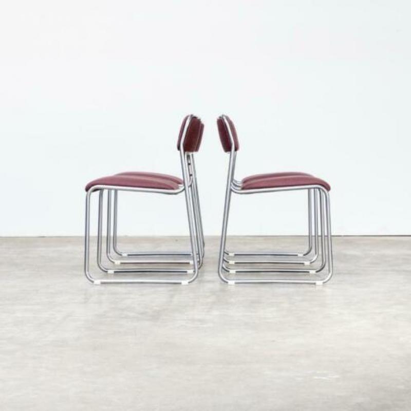 70s Vintage Design Stoel "SE09" - 't Spectrum set/4
