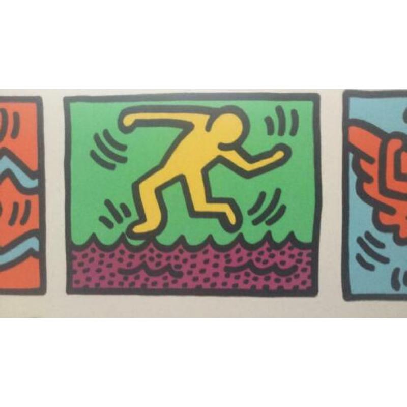 Keith Haring kunst in lijst