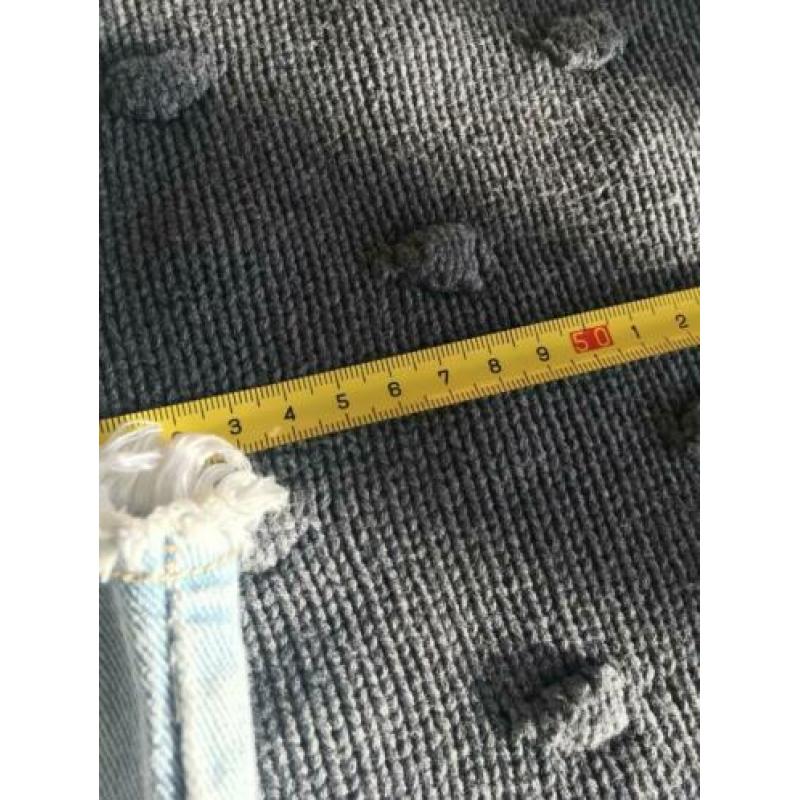 Denim Co spijkergilet met kant maat S