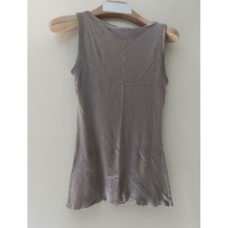 Soya Concepts grijze singlet top maat M