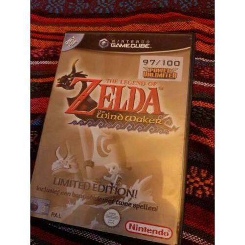 Zelda LIMITED EDITION Wind Waker en Ocarina of Time