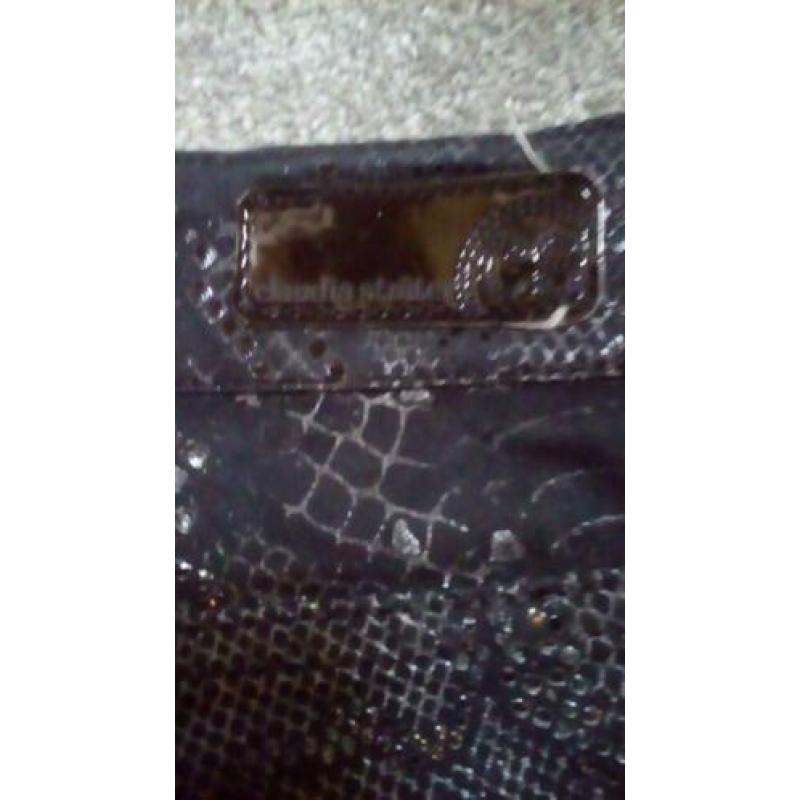 Claudia sträter snakeprint jeans