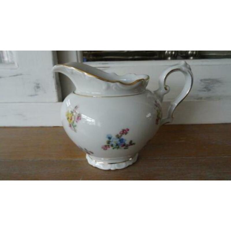 Koffiepot Gebloemd Roosje Bloem