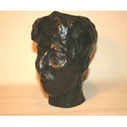 TOPSTUK ! bronzen Kunstwerk Charlotte van Pallandt . Truus