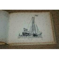 Boek - Verzameling van 84 stuks Hollandsche Schepen !!