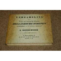 Boek - Verzameling van 84 stuks Hollandsche Schepen !!