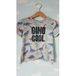 Zomer shirts C&A en Hema 110- 116 en 116 gebruikt en ZGAN!