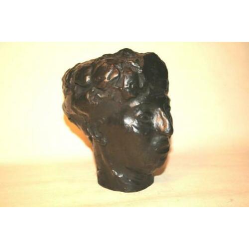 TOPSTUK ! bronzen Kunstwerk Charlotte van Pallandt . Truus