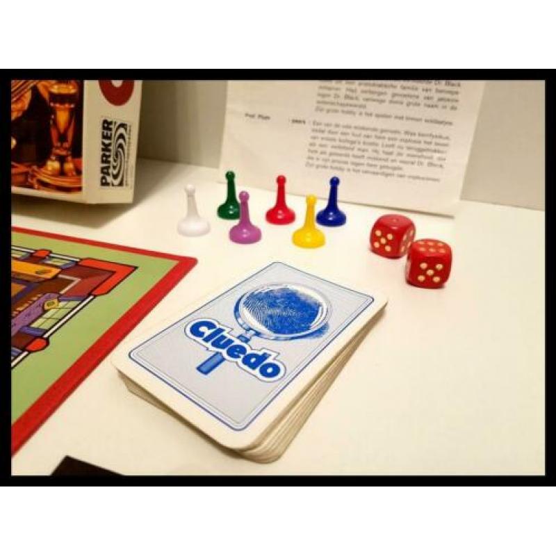 Cluedo van Parker (oude versie, zonder notitieblokje)