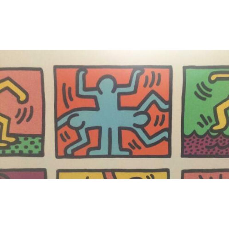 Keith Haring kunst in lijst