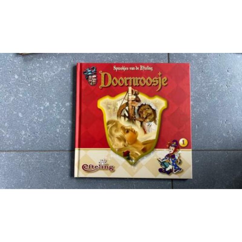 Efteling boekjes Doornroosje, Hans en grietje, Roodkapje