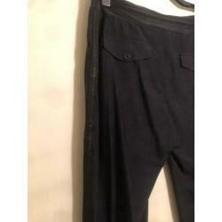 Te koop:zwarte broek Studio Anneloes mt Xl travelstof