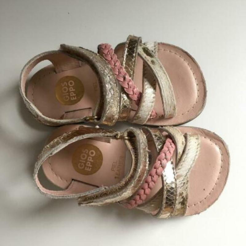 GIOSEPPO - Mt 23 Sandalen goud roze leer