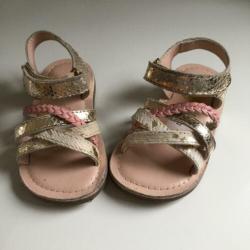 GIOSEPPO - Mt 23 Sandalen goud roze leer