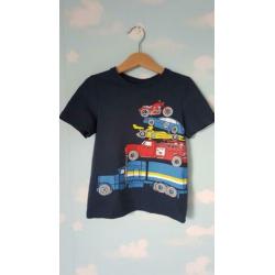 Zomer shirts C&A en Hema 110- 116 en 116 gebruikt en ZGAN!