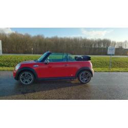 Mini Cooper S Cabrio CHILI uitv. XENON, LEER, PDC, etc
