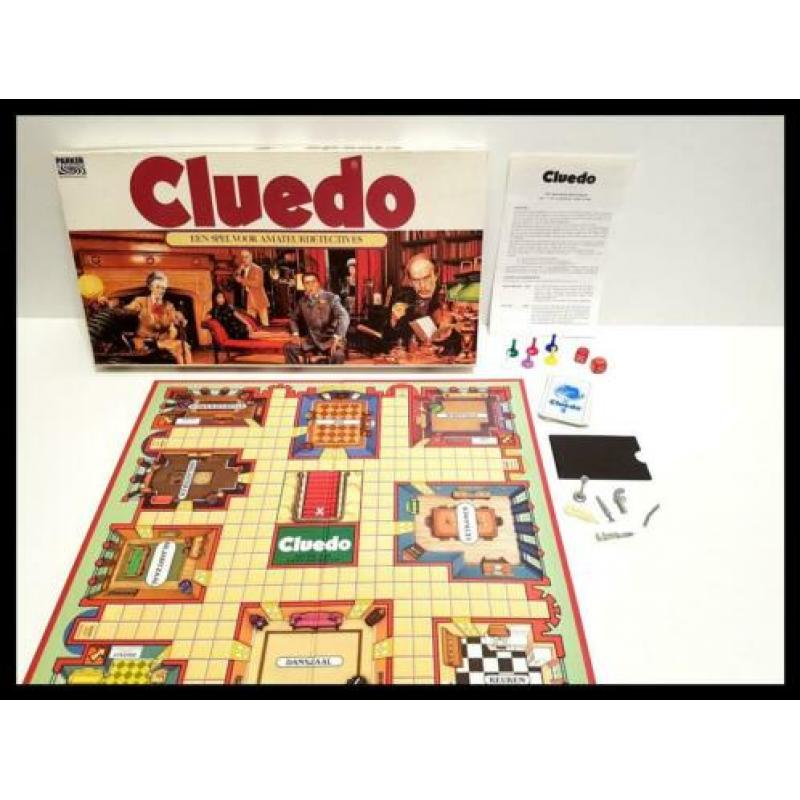 Cluedo van Parker (oude versie, zonder notitieblokje)