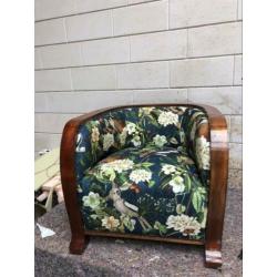 Art deco fauteuils jungle