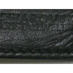 18,5 bij 9 cm swarovski portefeuille zwart leder (5)