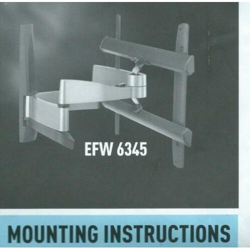 Vogel's EFW6345 LCD/Plasma-steun inclusief goot +DVD-steun