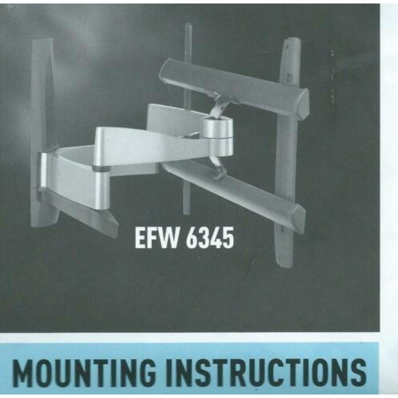 Vogel's EFW6345 LCD/Plasma-steun inclusief goot +DVD-steun