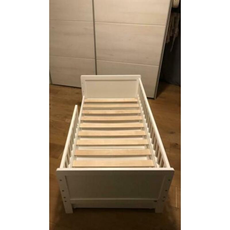Peuterbed 140x70 Petit Amélie met uitschuiflade