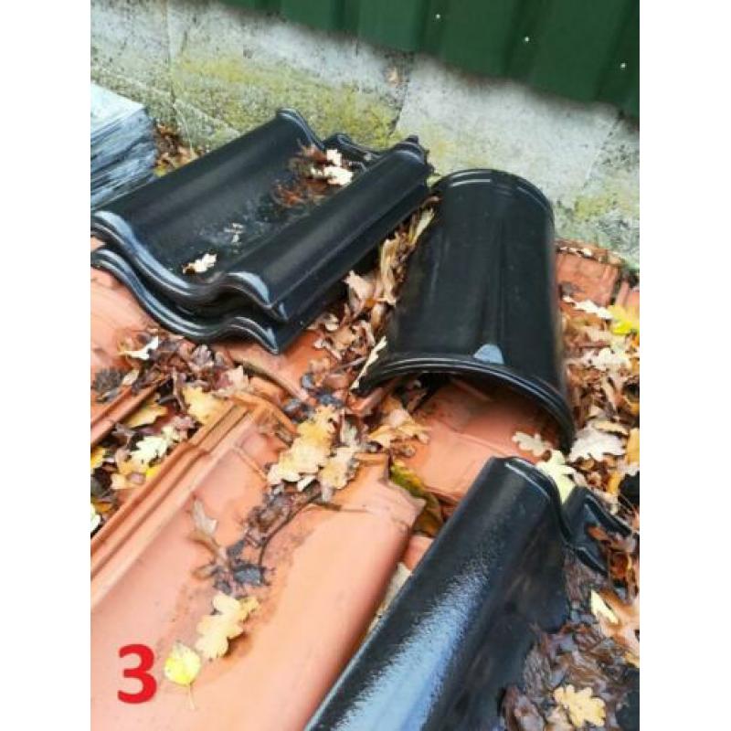 Nette geglasuurde keramische pannen