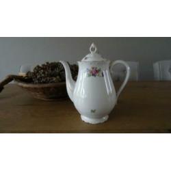 Koffiepot Gebloemd Roosje Bloem