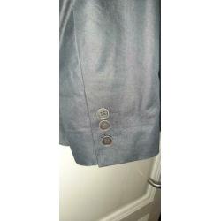 Mooi grijs/blauw heren colbert, maat m